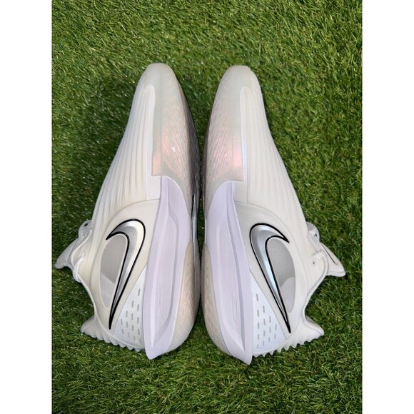 Nike Air Zoom GT Cut 3 Turbo White Metallic Silver HV9918 101 Men\'s Size 9 NEW main image 11